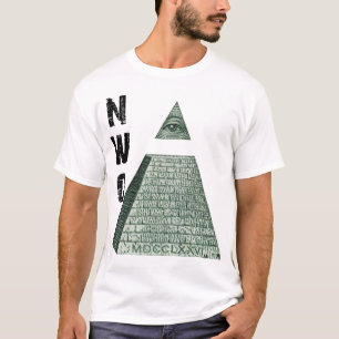 T-shirt Nouvelle pyramide d'ordre mondial