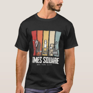 T-shirt Nouvelle York Times Square Ny Randonnée Voyage Tou