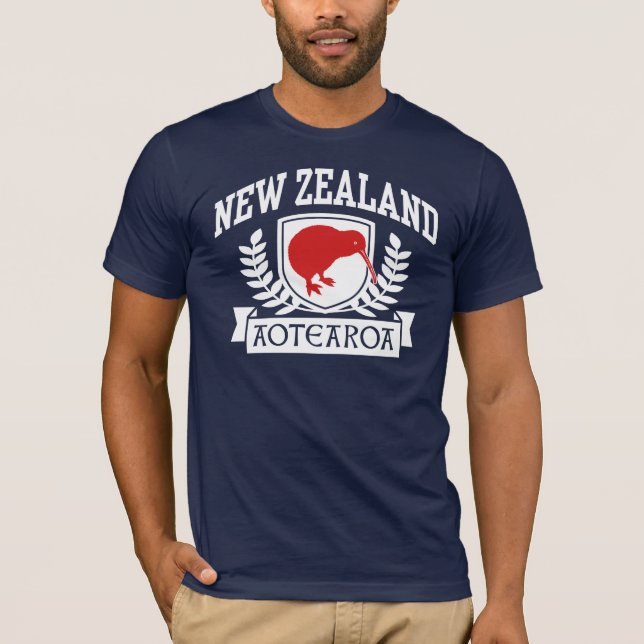 T-shirt Nouvelle-Zélande (Devant)