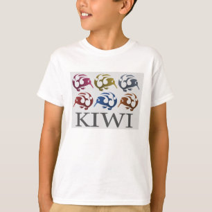 T-shirt NOUVELLE ZÉLANDE oiseaux KIWI chemise