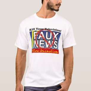 T-shirt Nouvelles de Faux