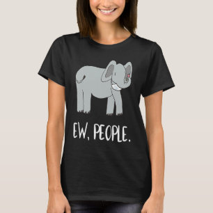 T-shirt Nouvelles Personnes Elephant Visage Masque Distanc