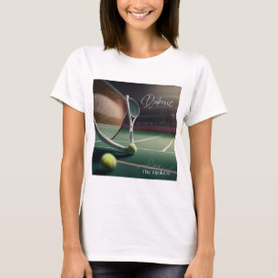 T-shirt Novak Djokovic, fou de tennis