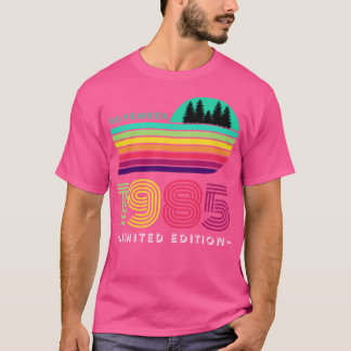 T-shirt Novembre 1985 Limited Edition Joyeux anniversaire