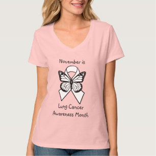T-shirt Novembre est le mois de sensibilisation au cancer 