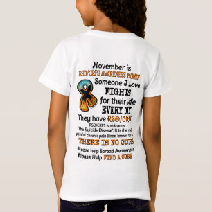 T-Shirt Novembre… quelqu'un combats d'amour d'I