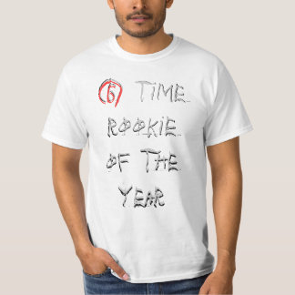 T-shirt novice de 6 fois de l'année