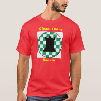 T-shirt Novice d'équipe d'échecs