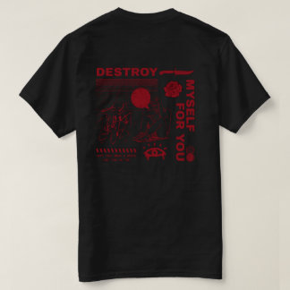 T-SHIRT NØX STUDIOS — ME DÉTRUIRE POUR TOI