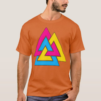 T-shirt Noyer noir viking transexuel