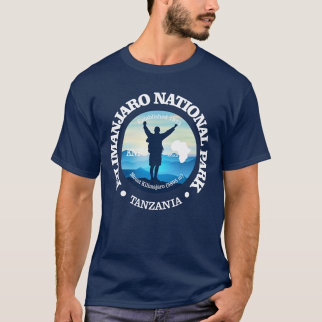T-shirt NP du Kilimandjaro (V) (Devant)