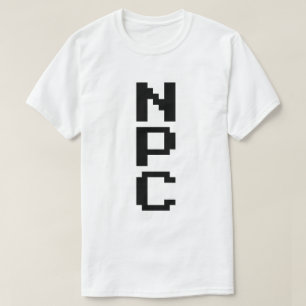 T-shirt NPC - Caractère non jouable