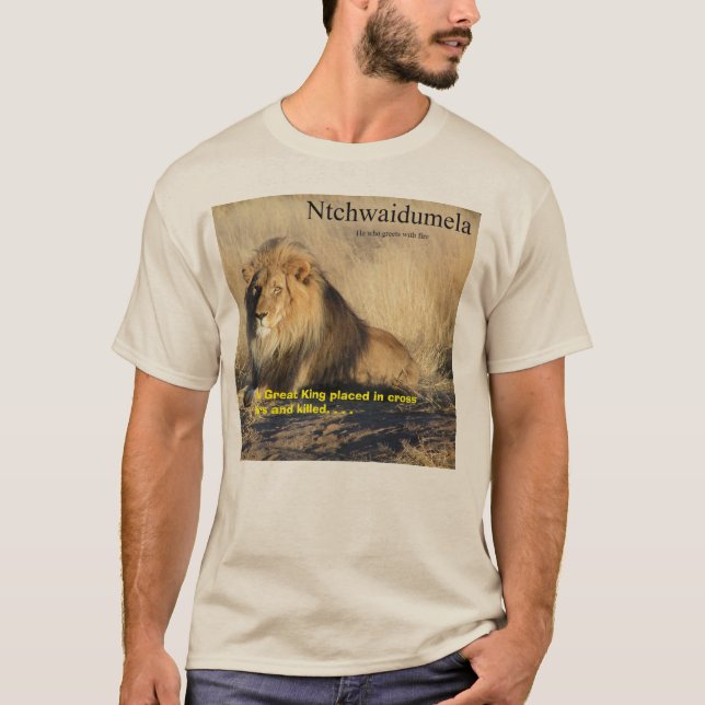 T-shirt Ntchwaidumela (Devant)