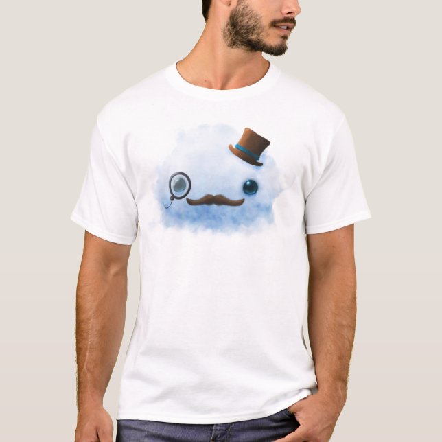 T-shirt Nuage de Dapper (Devant)