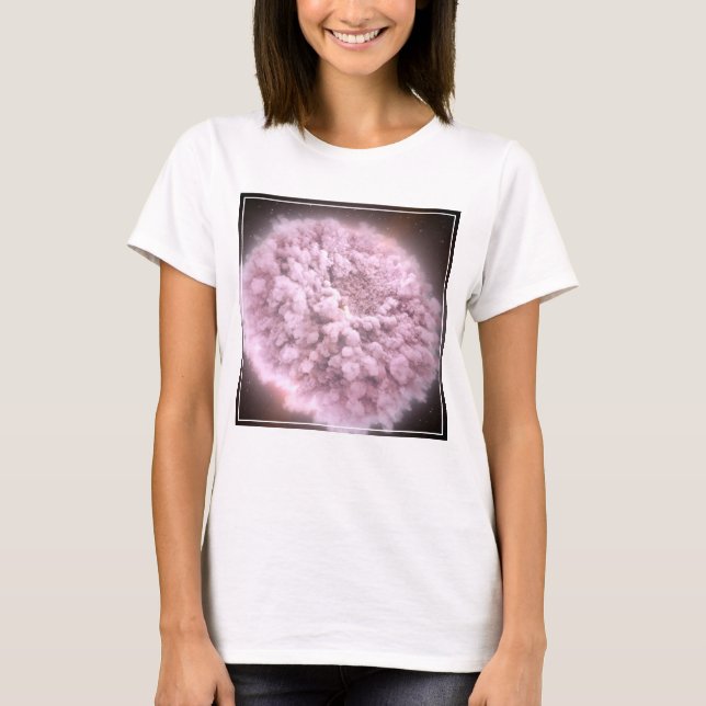 T-shirt Nuage De Débris De Deux Étoiles Neutrons (Devant)