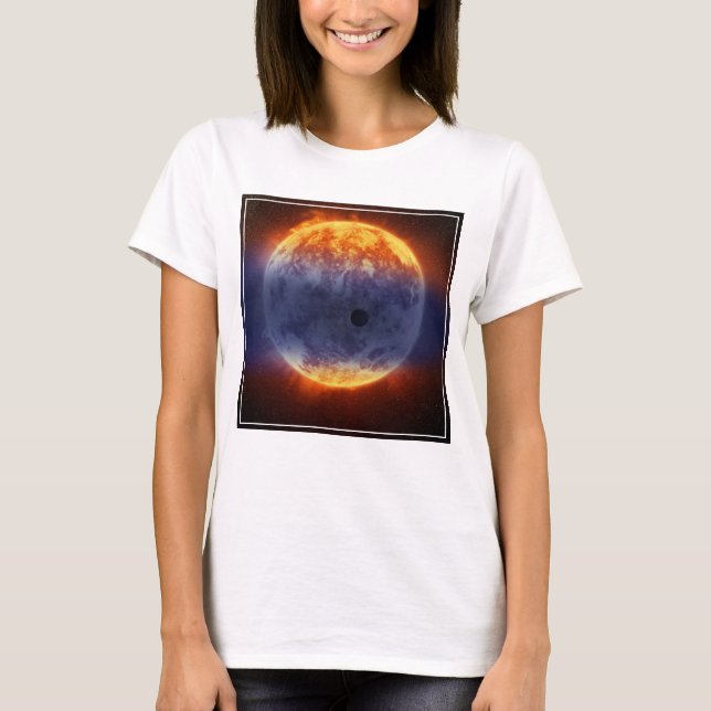 T-shirt Nuage De Gaz Hydrogène Au Large De L'Exoplanète Gj (Devant)