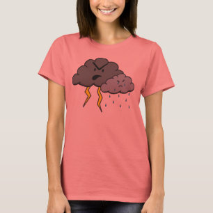 T-shirt Nuage en colère