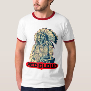 T-shirt Nuage rouge