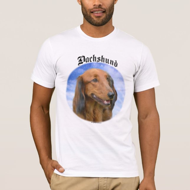 T-shirt Nuages Dachshund (Devant)