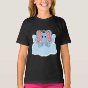 T-shirt Nuages d'ange éléphant