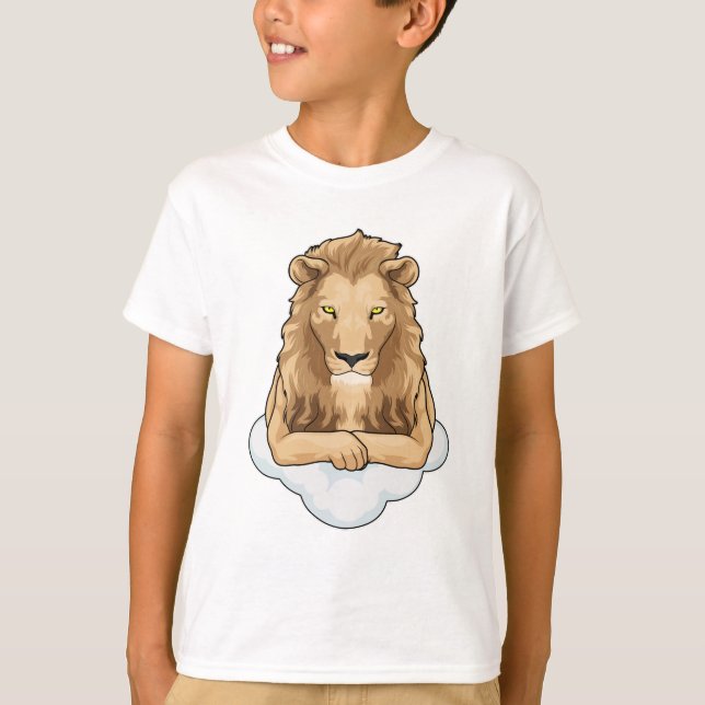 T-shirt Nuages de Lion (Devant)
