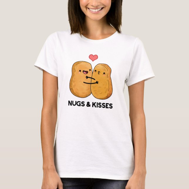 T-shirt Nuages Et Baisers Drôle Poulet De Poulet De Poulet (Devant)