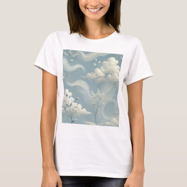 T-shirt Nuages éthérés (Devant)