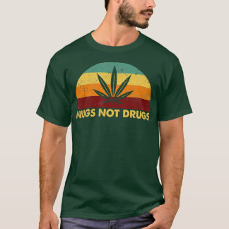 T-shirt Nuages rétro vintages et non médicaments