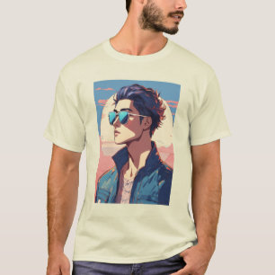 T-shirt Nuances d'antenne urbaine