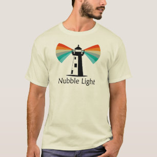 T-shirt Nubble Light Maine Arc-en-ciel