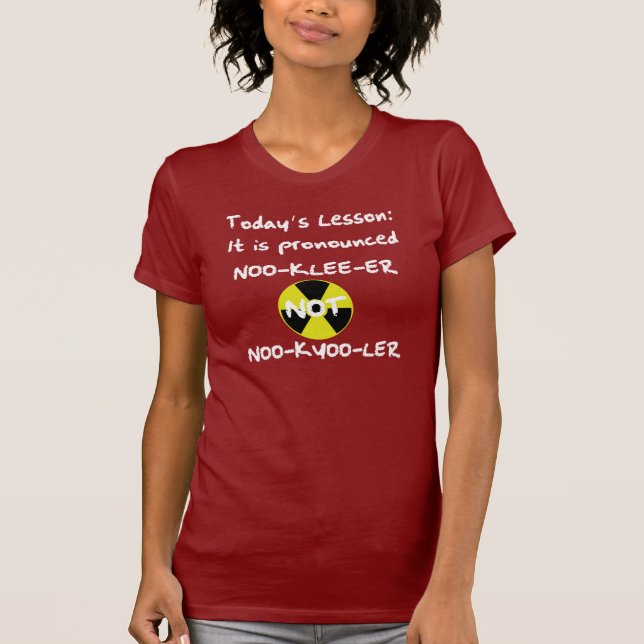 T-shirt nucléaire (Devant)