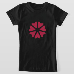 T-Shirt Nucléaire - magenta rouge - image.