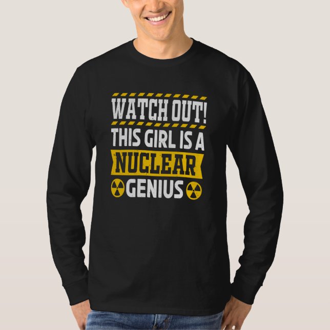 T-shirt Nuclear Engineering Nuclear Energy Nuclear Enginee (Devant)