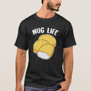 T-shirt Nugget Life Boulettes de Poulet Femmes Hommes Enfa