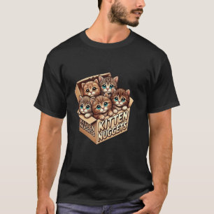 T-shirt Nuggets de chaton Alimentation Calembour Cadeaux d