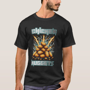 T-shirt Nuggets de Poulet Puissance et Foudre