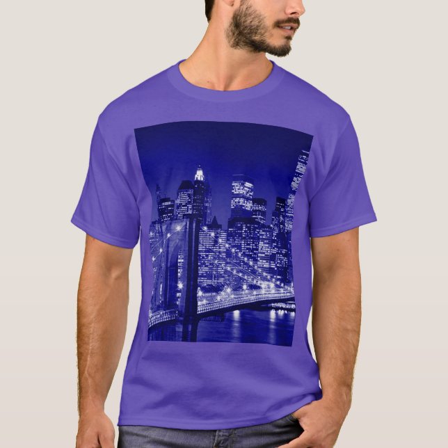T-shirt Nuit à New York (Devant)