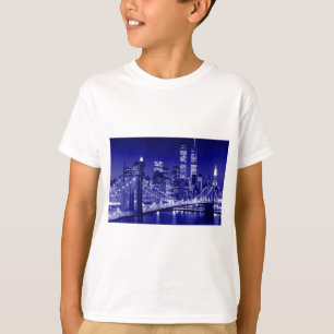 T-shirt Nuit bleue à New York