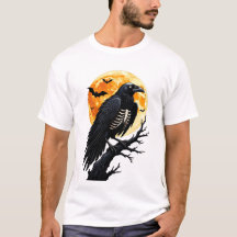 Nuit de corbeau à os de lune