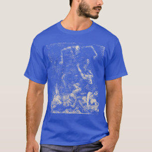 T-shirt Nuit des morts-vivants effrayants du démon diaboli