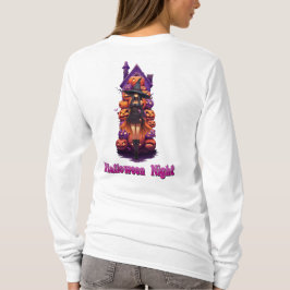 T-shirt Nuit d'Halloween (Citrouille)