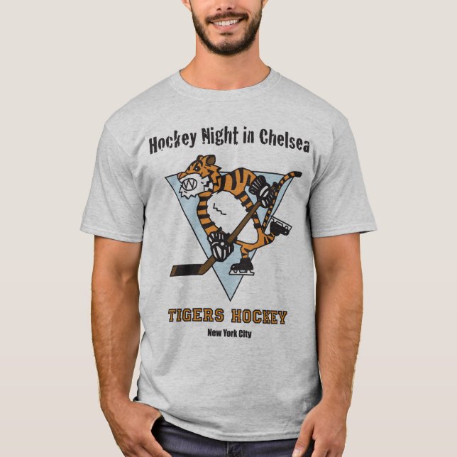 T-shirt Nuit d'hockey en Chelsea (Devant)