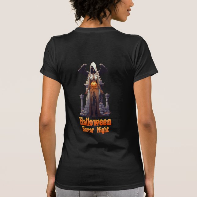 T-shirt Nuit d'horreur d'Halloween (Dos)