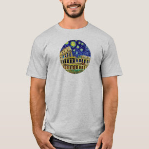 T-shirt Nuit étoilée Rome Italie