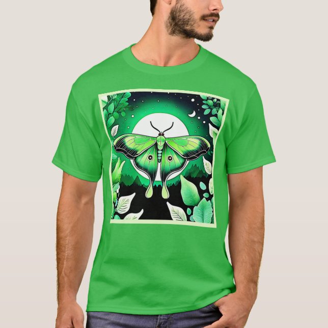 T-shirt Nuit lunaire (Devant)