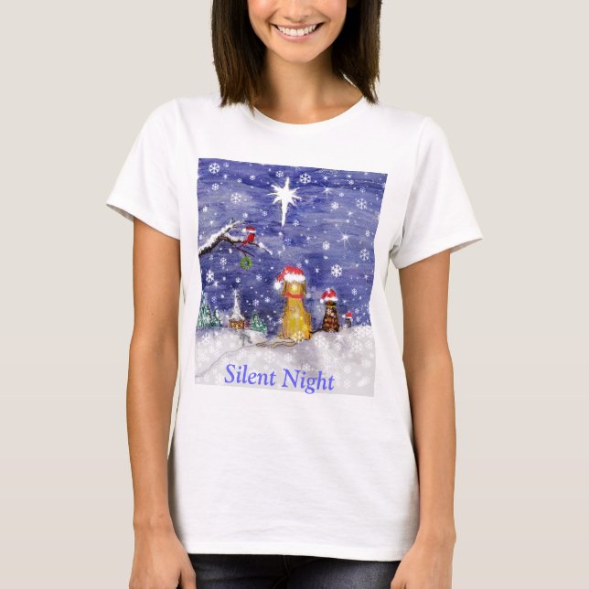 T-shirt Nuit silencieuse - Nuit Sainte (Devant)