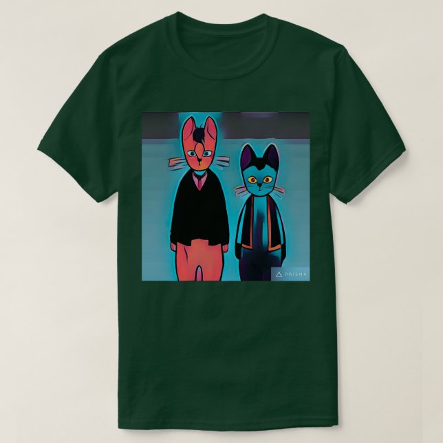 T-shirt Nuit sur le chemin de fer Galactique (Design devant)