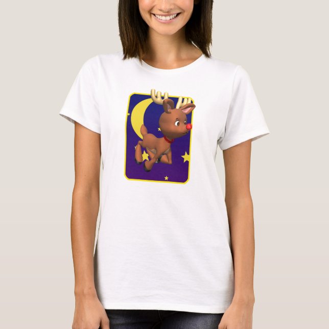 T-shirt Nuit Volant Reindeer (Devant)