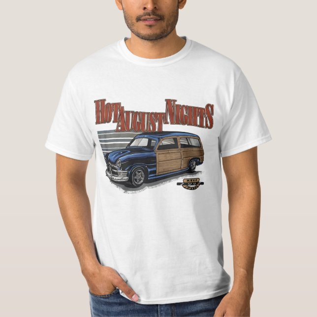 T-shirt nuits d'août chaud classique (Devant)