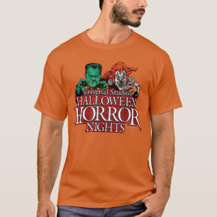 T-shirt Nuits d'horreur d'Halloween Frankenstein et Jackhe